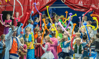 Mitmachzirkus für KinderZirkus-Workshop